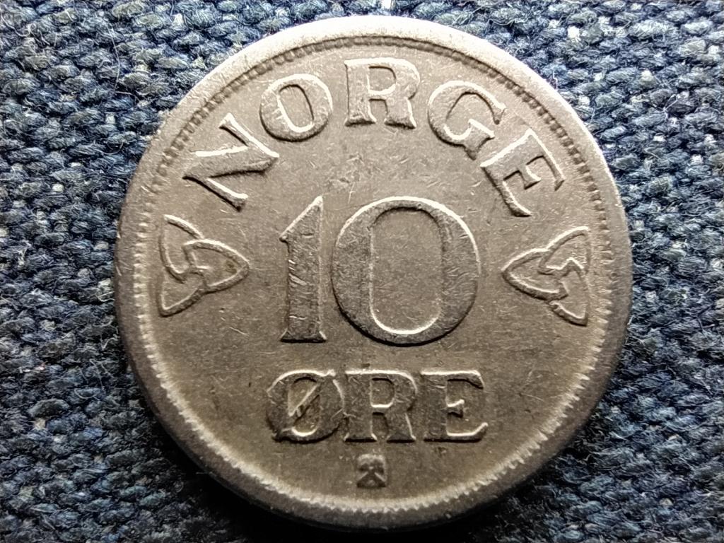 Norvégia VII. Haakon (1905-1957) 10 Öre 1952
