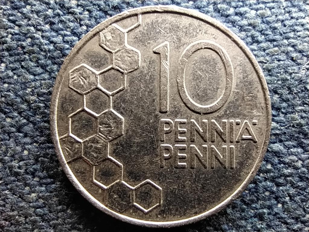 Finnország gyöngyvirág 10 penni 1990 M
