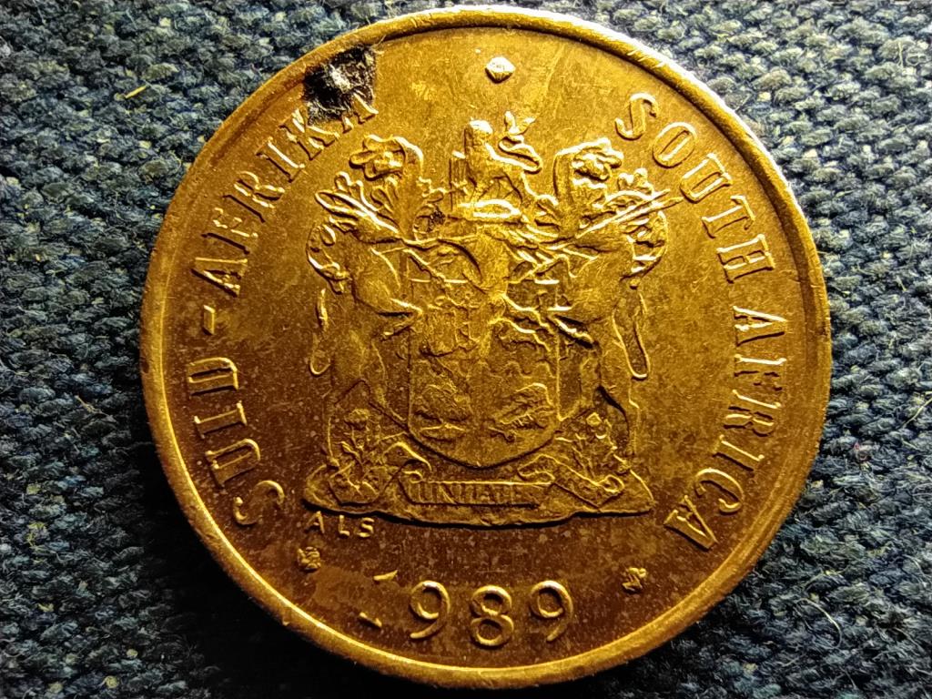Dél-Afrikai Köztársaság Suid-Afrika 1 Cent 1989 