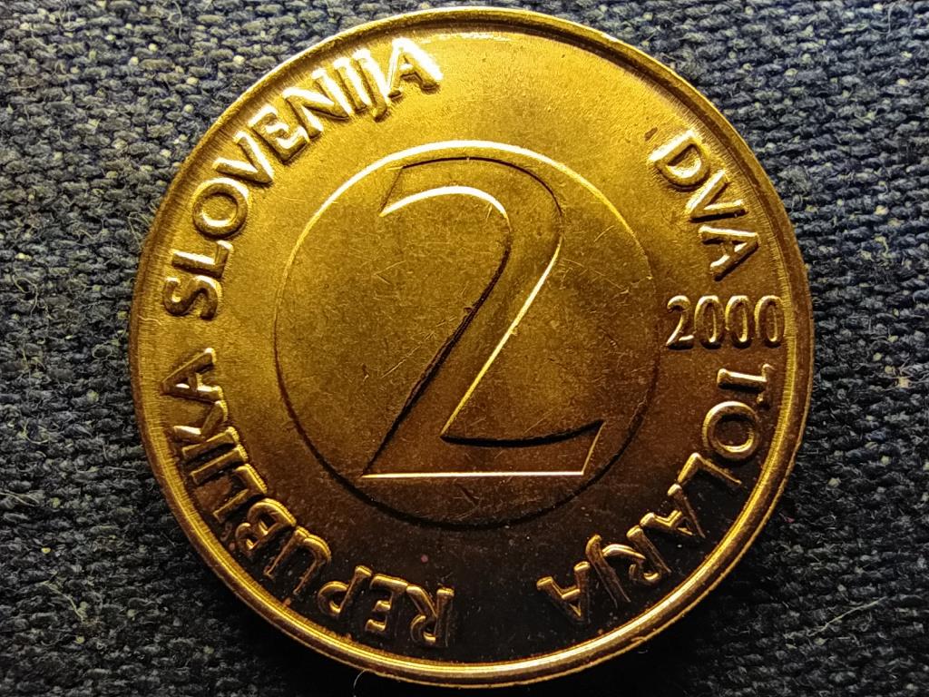 Szlovénia fecske 2 tolar 2000