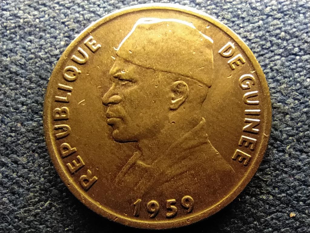 Guinea Köztársaság (1958-) 10 guineai frank 1959