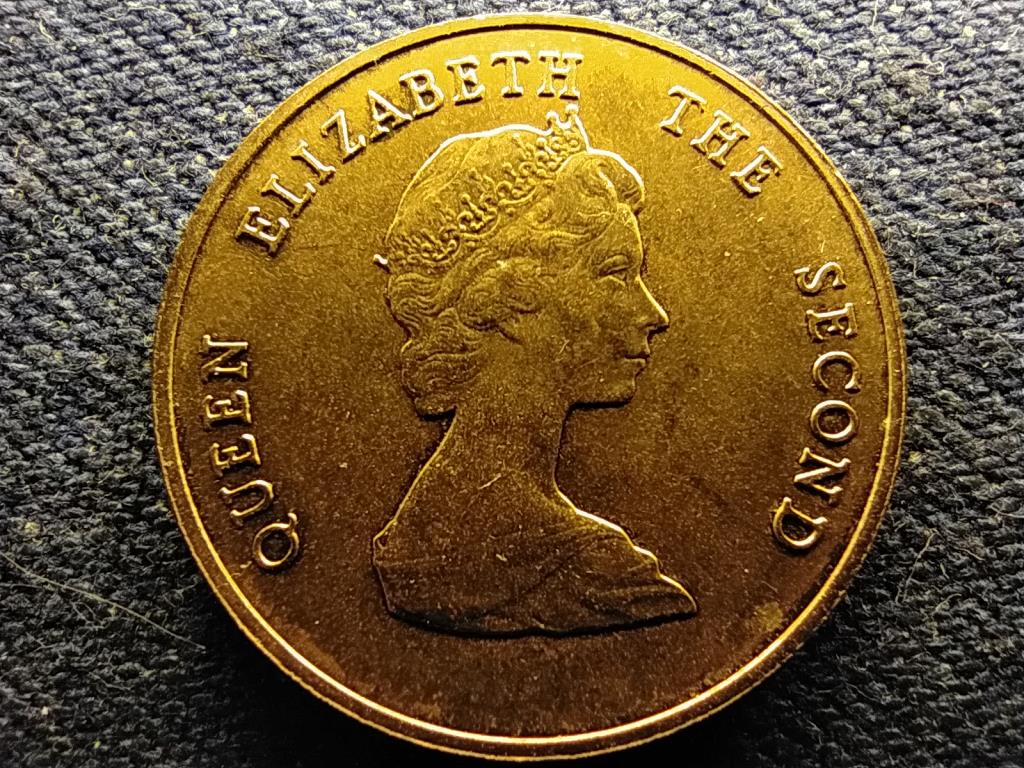 Kelet-karibi Államok Szervezete II. Erzsébet 1 dollár 1986