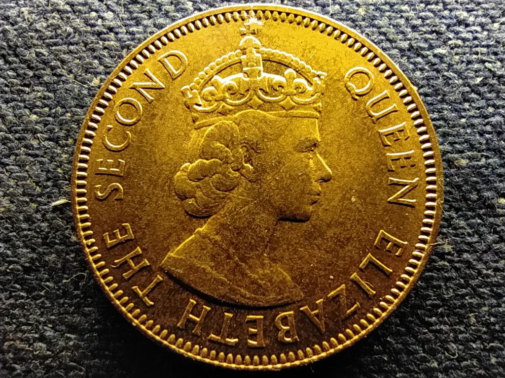 Jamaica II. Erzsébet (1952-) 1/2 penny 1962