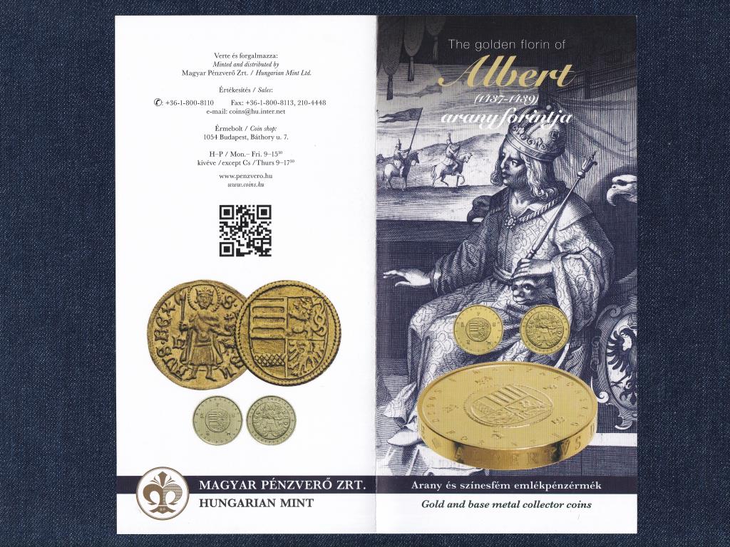 Albert aranyforintja 2000 Forint 2018 prospektus