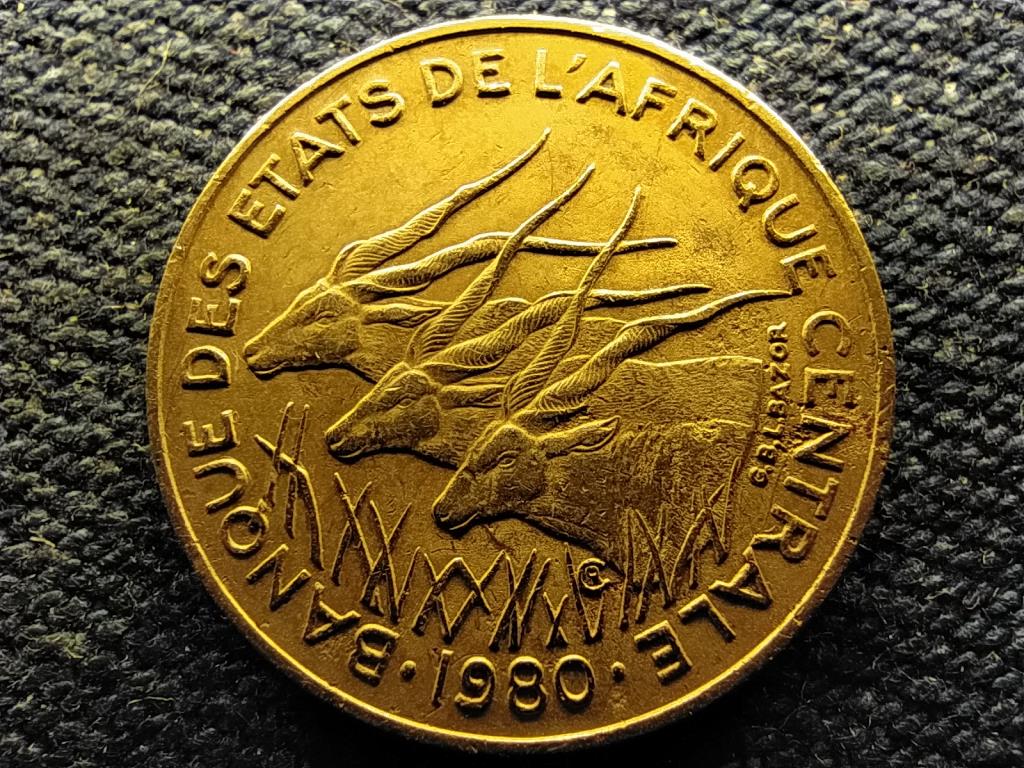 Közép-afrikai Államok 5 frank 1980