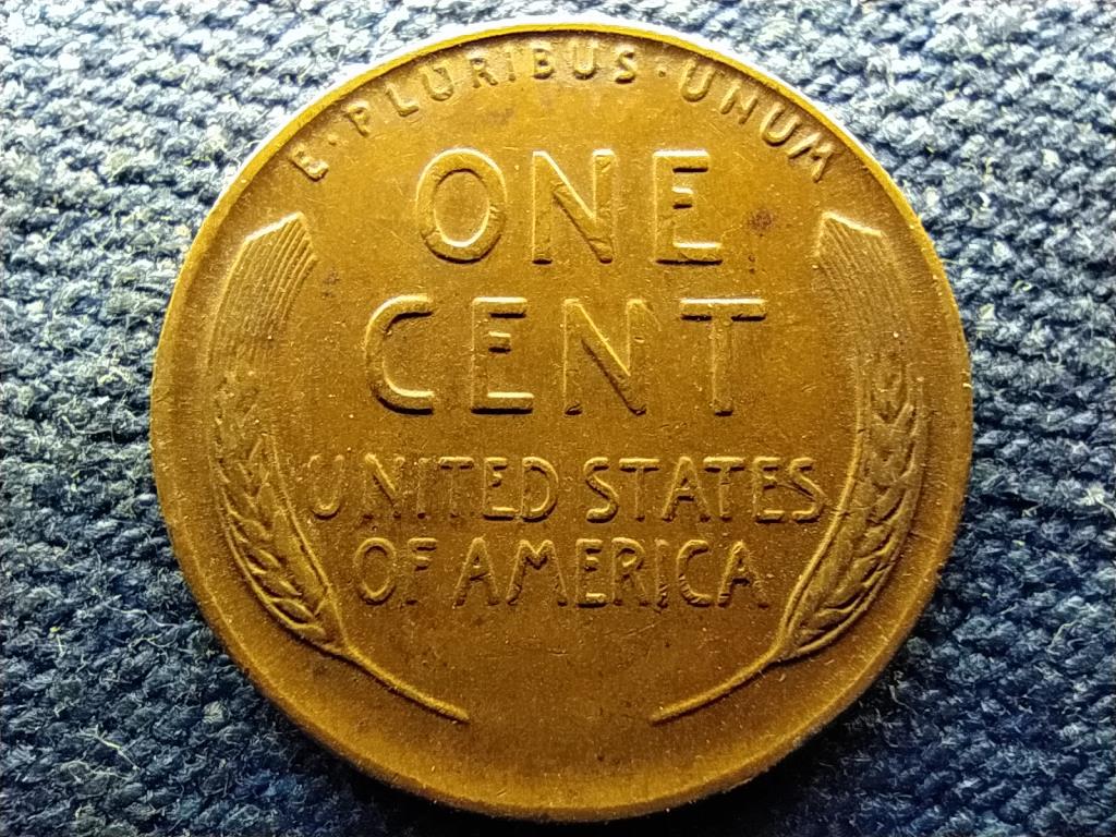 USA Lincoln Búza 1 Cent 1941