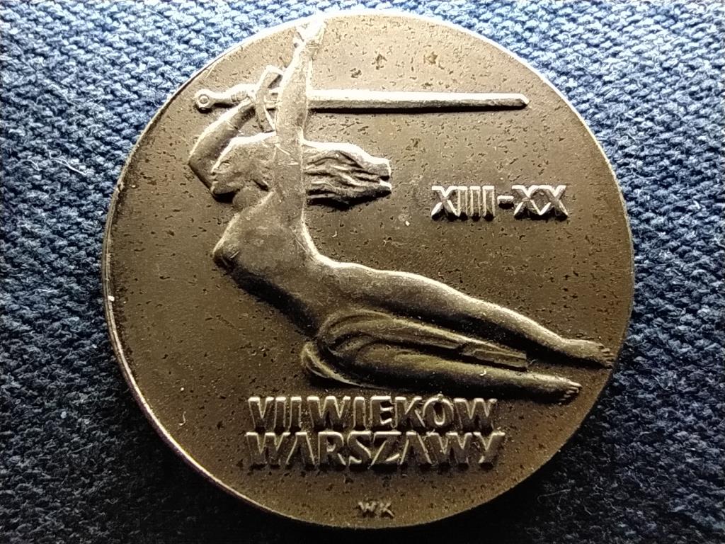 Lengyelország 700 éves Varsó Niké 10 Zloty 1965 MW