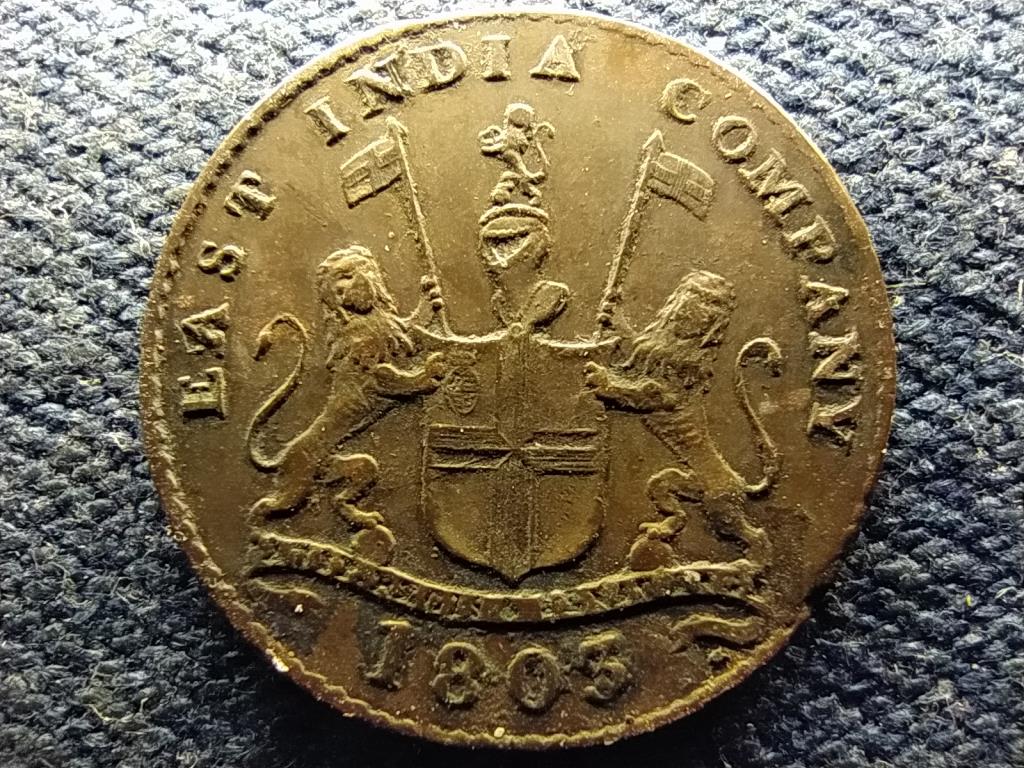 India Madras elnöksége 5 cash 1803
