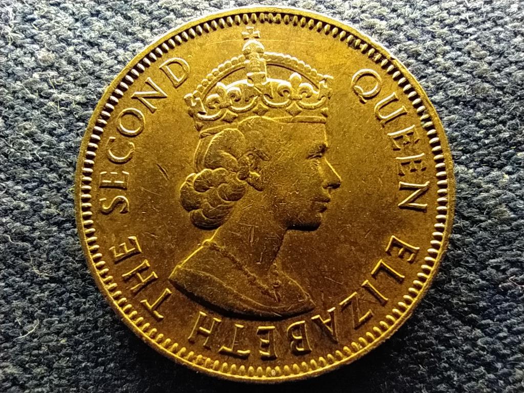 Jamaica II. Erzsébet (1952-) 1/2 penny 1955