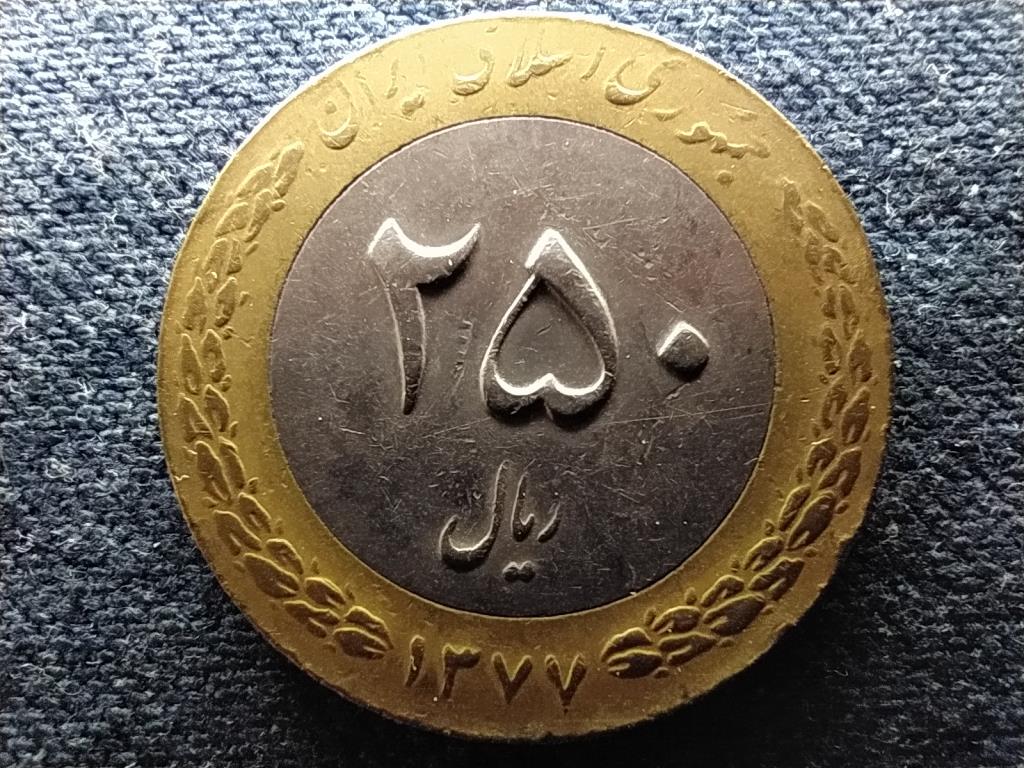 Irán 250 rial 1998