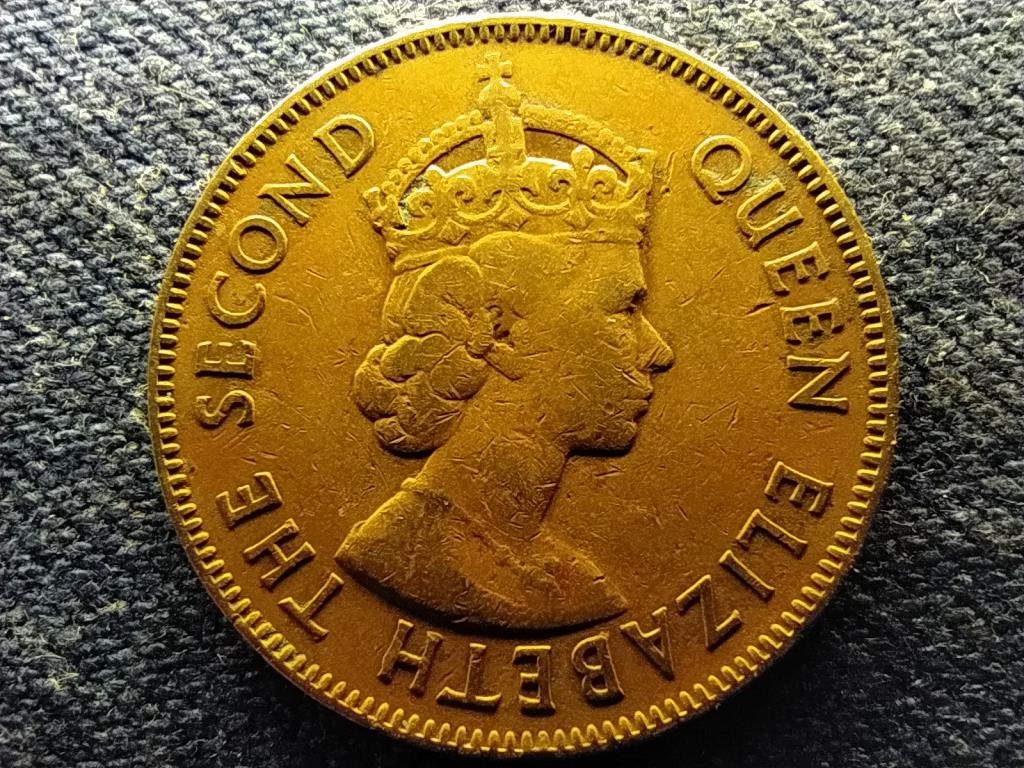 Jamaica II. Erzsébet (1952-) 1 penny 1955