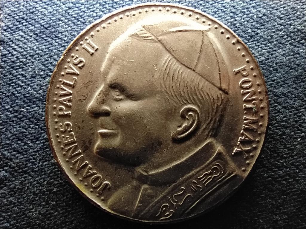 Lengyelország Jasna Gora 600 éves II. János Pál pápa 1982 érem 26g 35mm