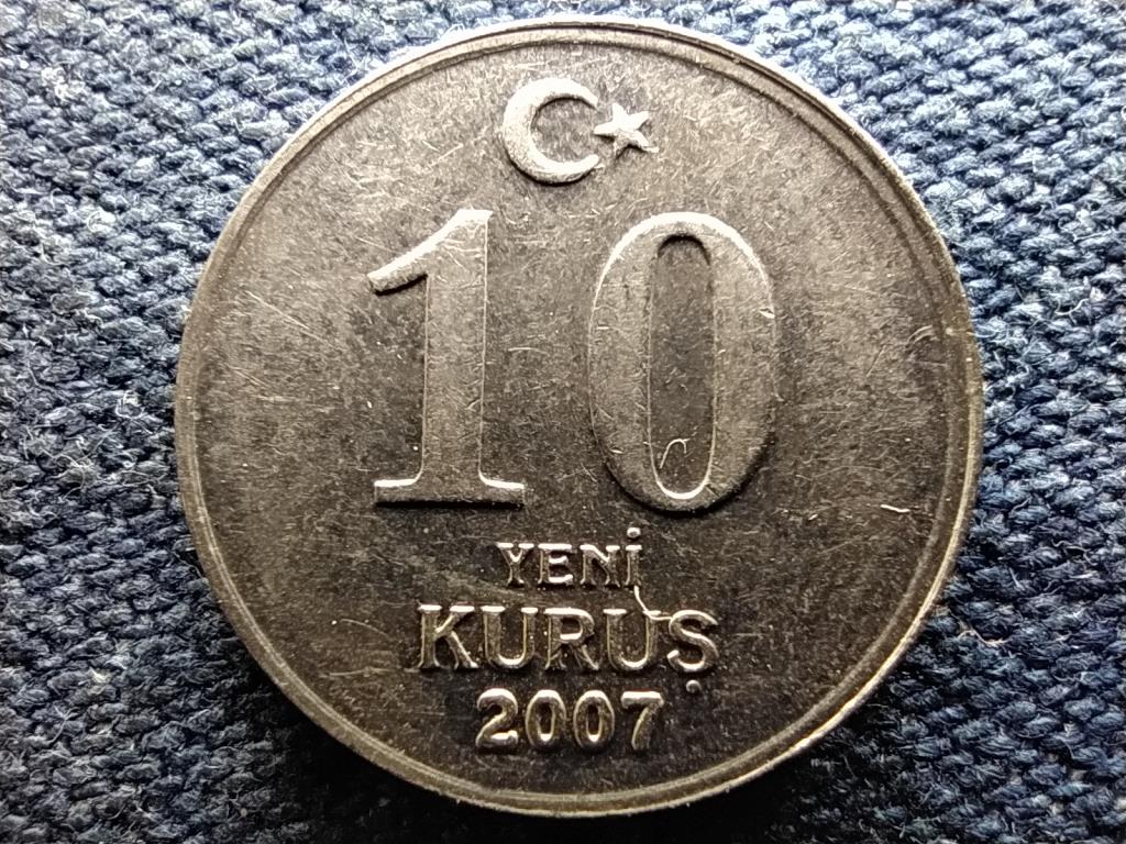 Törökország 10 új kurus 2007