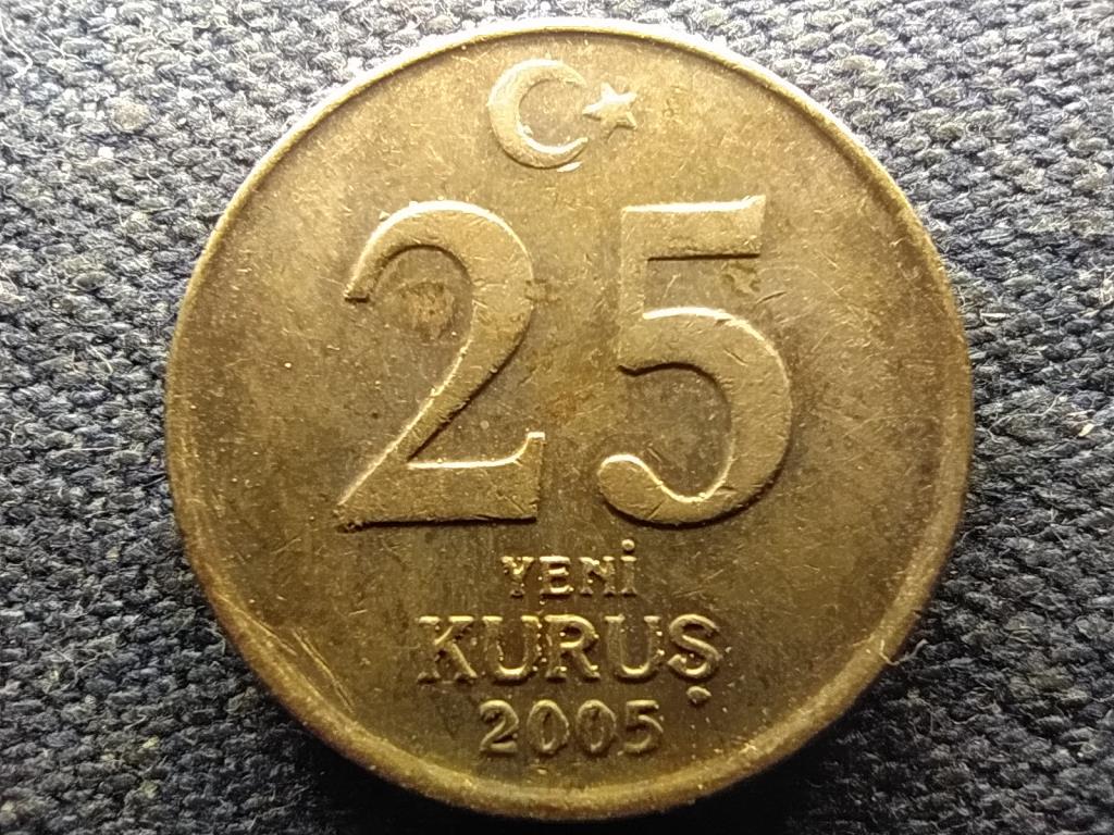 Törökország 25 új kurus 2005
