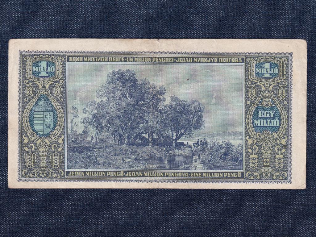 Háború utáni inflációs sorozat (1945-1946) 1 millió Pengő bankjegy 1945