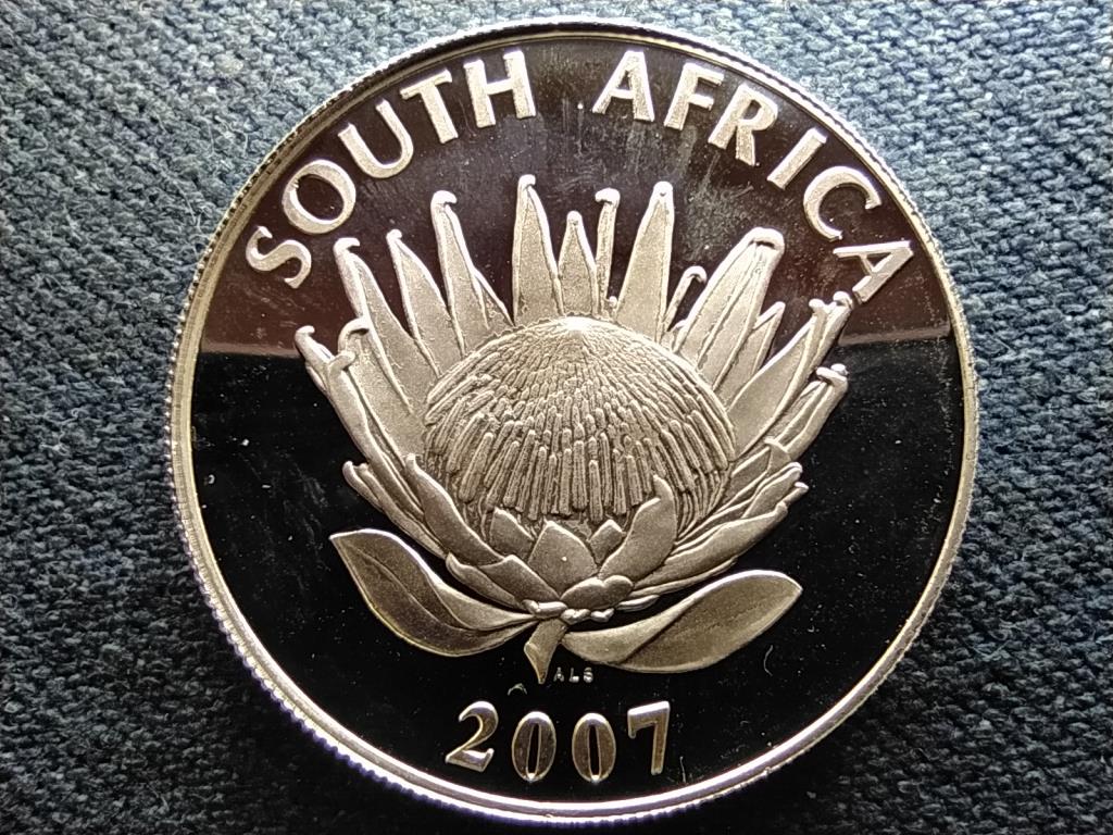 Dél-Afrikai Köztársaság Nobel-díjasok sorozat Mandela.925 ezüst 1 Rand 2007 PP