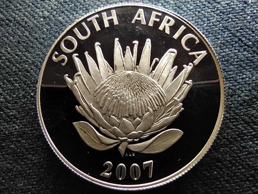 Dél-Afrikai Köztársaság Nobel-díjasok sorozat De Klerk.925 ezüst 1 Rand 2007 PP