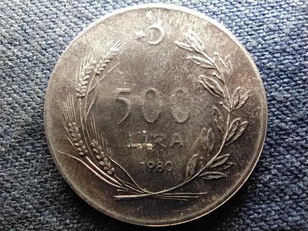Törökország FAO .900 ezüst 500 Líra 1980
