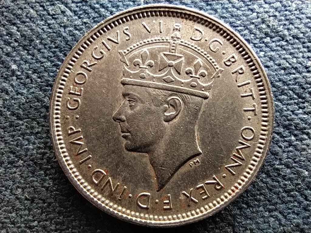 Brit Nyugat-Afrika VI. György (1936-1952) 3 penny 1940 H