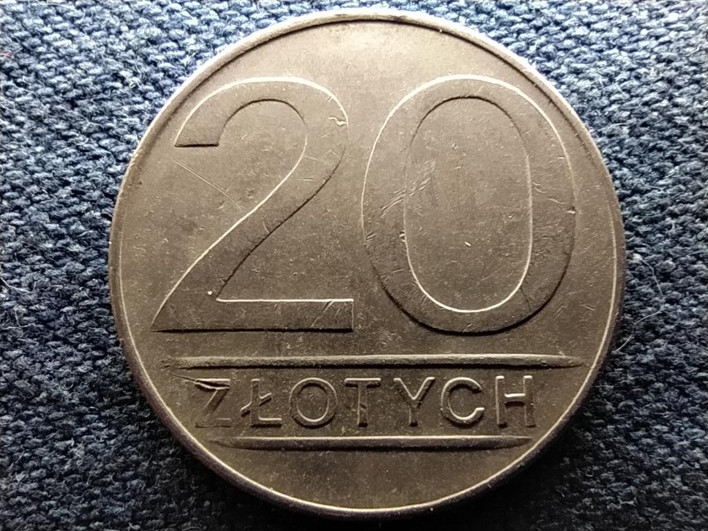 Lengyelország 20 Zloty 1987 MW