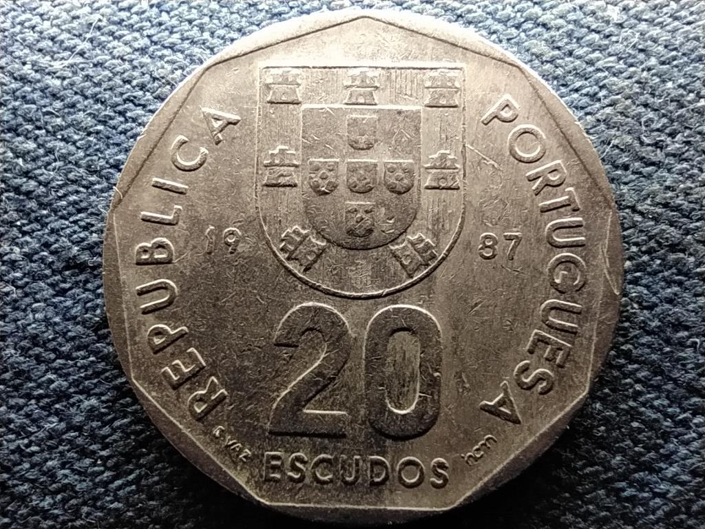 Portugália Harmadik Köztársaság (1974- ) 20 Escudo 1987