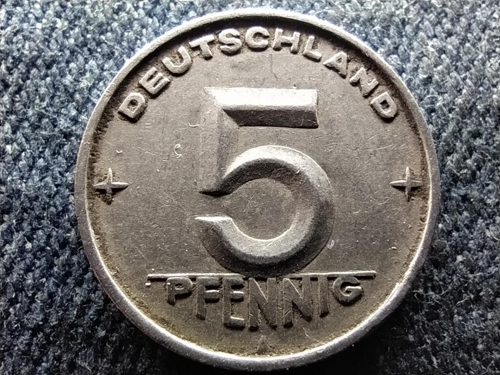 Németország DDR (1949-1990) 5 Pfennig 1952 A