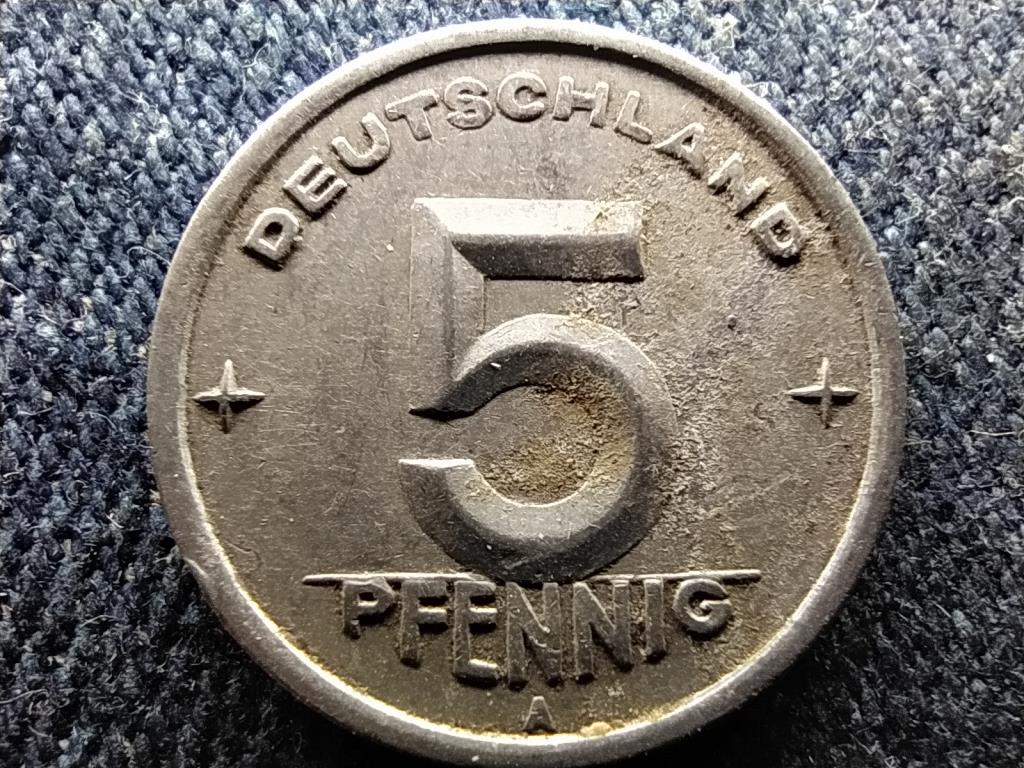 Németország NDK (1949-1990) 5 Pfennig 1949 A