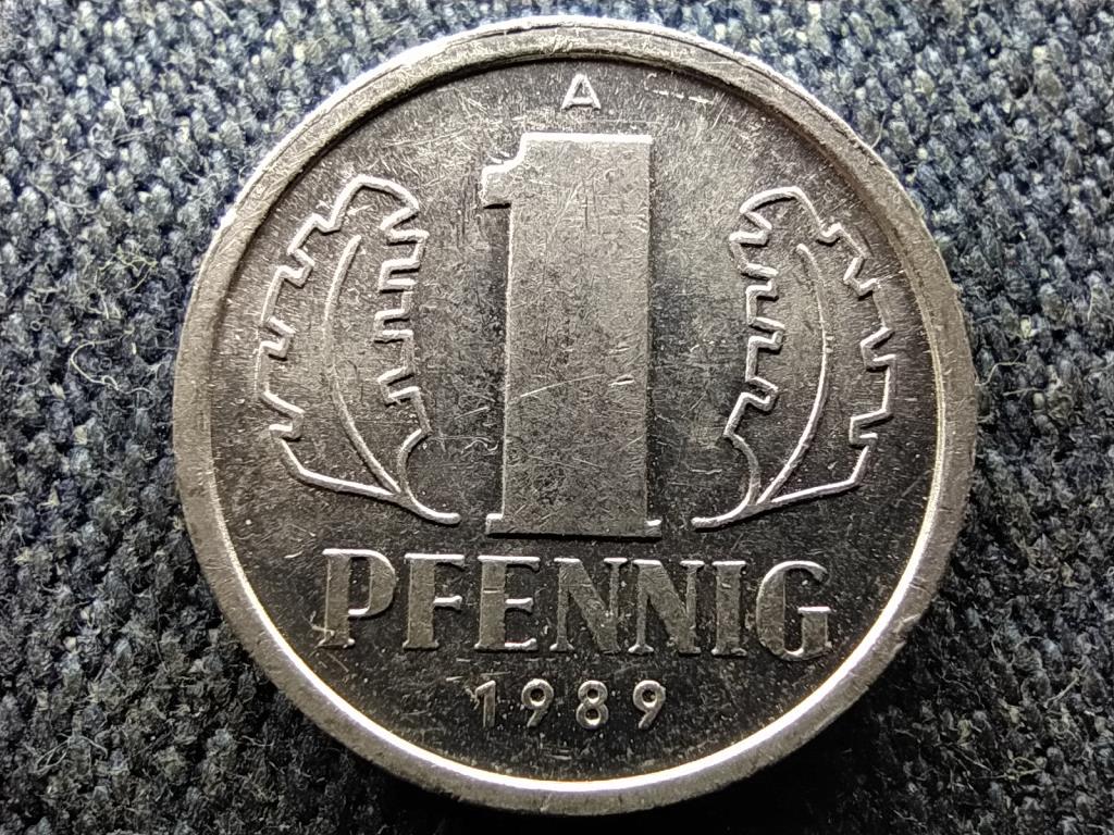 Németország NDK (1949-1990) 1 Pfennig 1989 A