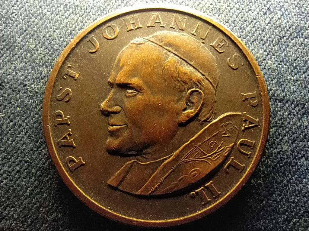 II. János Pál pápa egyoldalas érem 32,89 g 40 mm