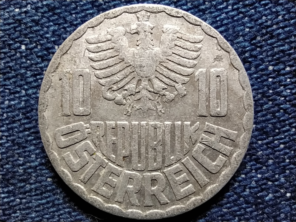 Ausztria 10 Groschen 1965 