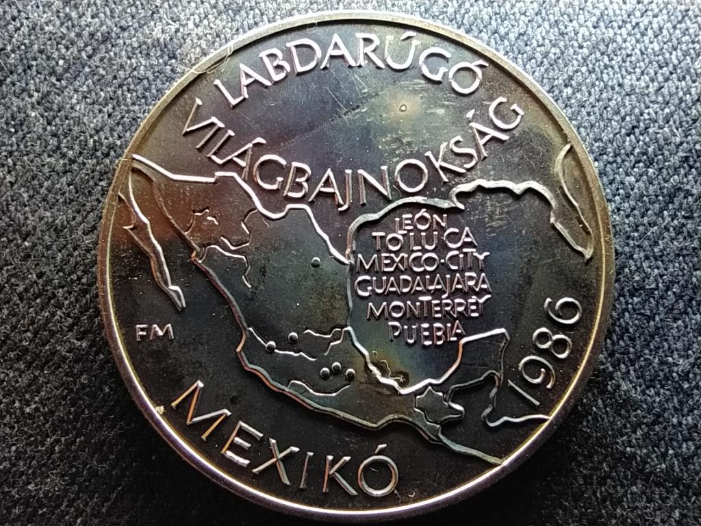 1986-os Labdarúgó VB Mexikó 100 Forint 1985 BP BU