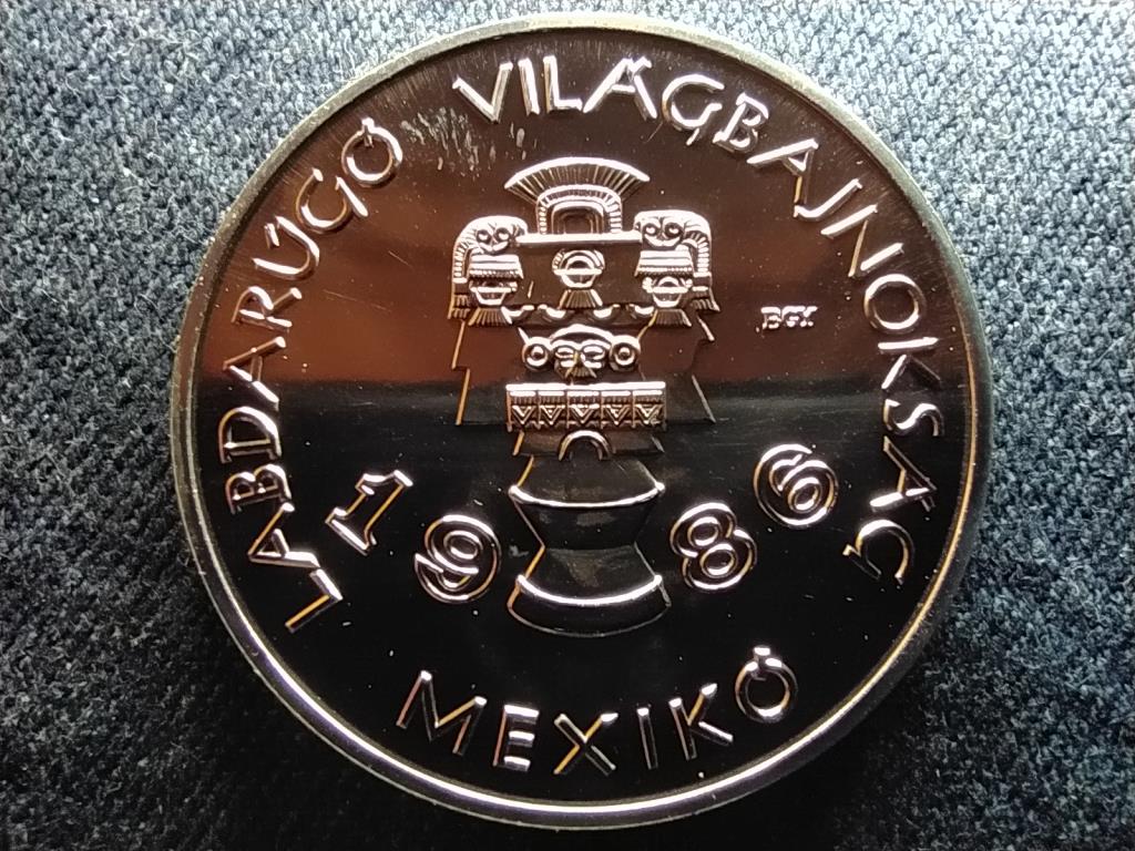 1986-os Labdarúgó VB, Mexikó réz-nikkel-cink 100 Forint 1985 BP BU