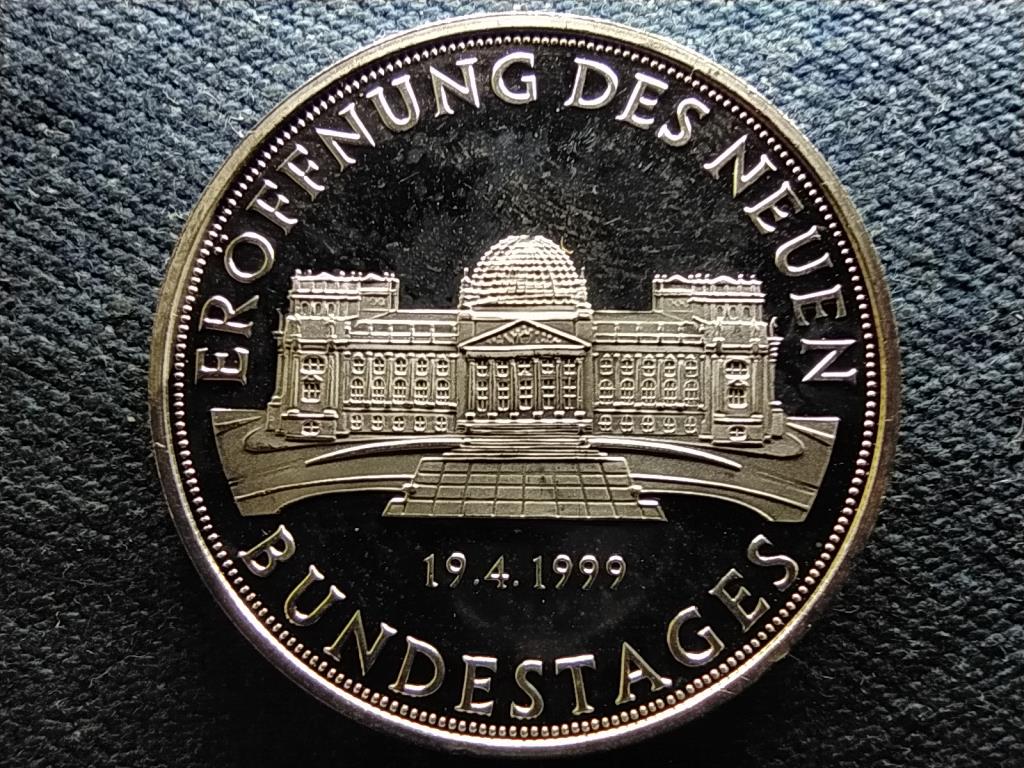 Az új német szövetségi parlament megnyitása 1999 .999 ezüst emlékérem 20g PP