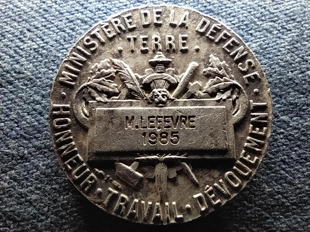 Franciaország Védelmi Minisztérium emlékérem 1985