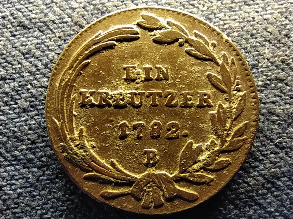 Ausztria II. József 1 Krajcár 1782 B