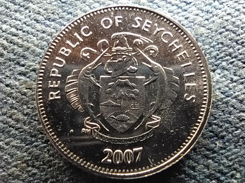 Seychelle-szigetek 25 cent 2007 PM UNC FORGALMI SORBÓL