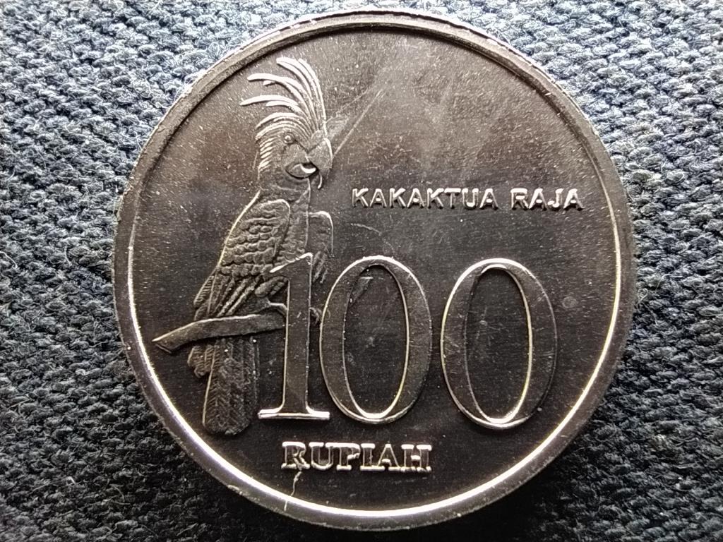Indonézia Kakaktua Raja 100 rúpia 1999 UNC FORGALMI SORBÓL