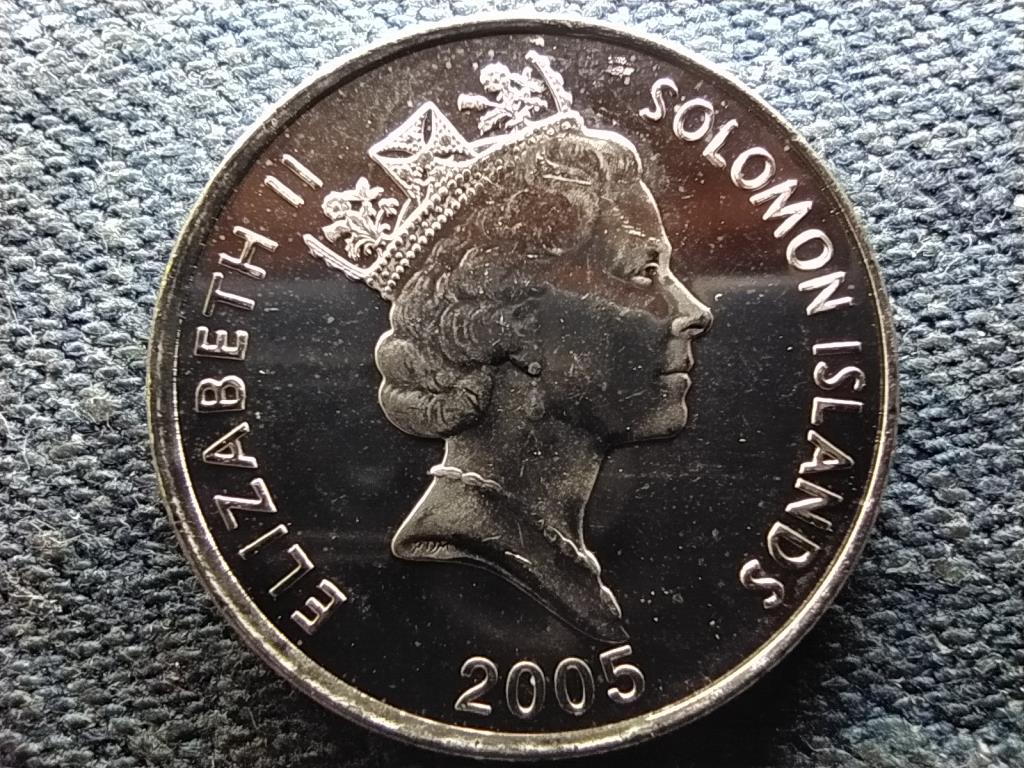 Salamon-szigetek II. Erzsébet (1952-2022) 10 cent 2005 UNC forgalmi sorból