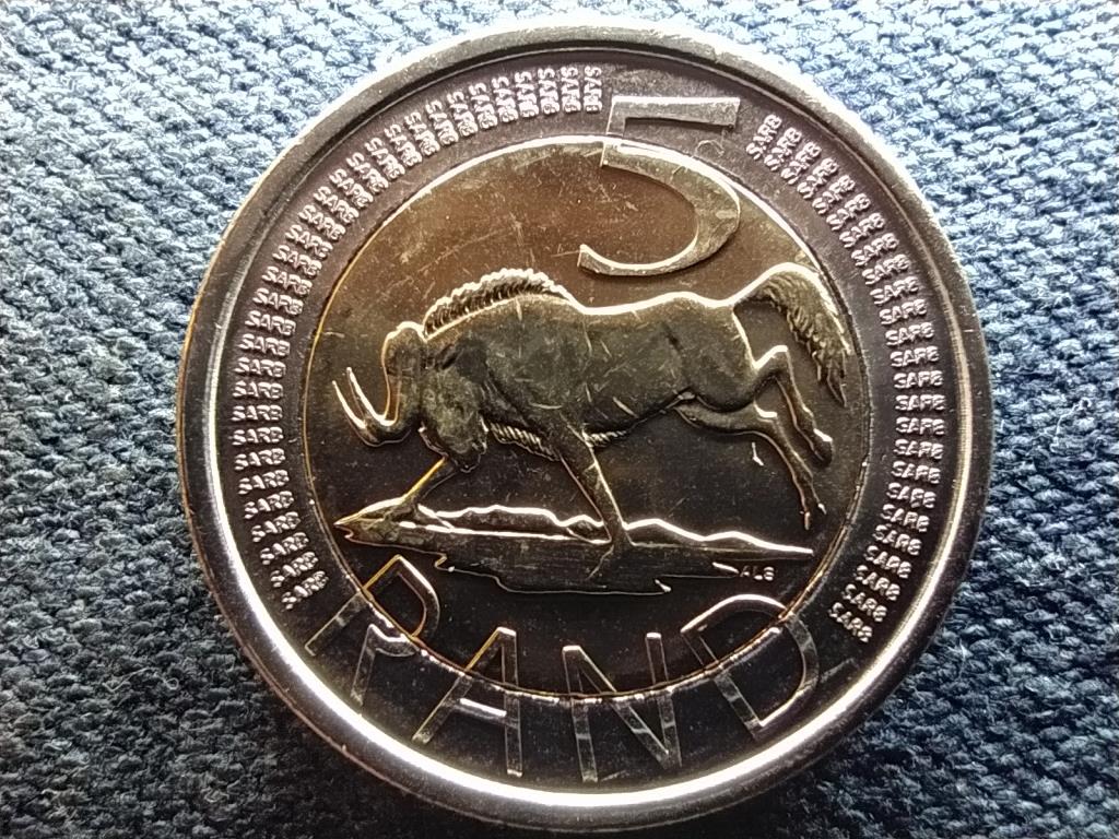 Dél-Afrikai Köztársaság Aforika Borwa 5 Rand 2006 UNC forgalmi sorból