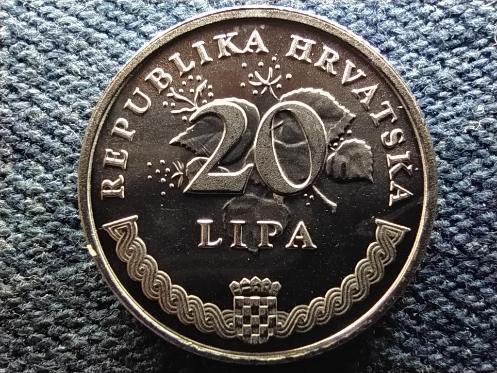 Horvátország 20 lipa 2007 PP UNC FORGALMI SORBÓL