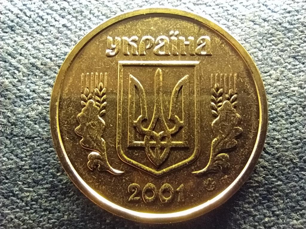 Ukrajna 1 Hrivnya 2001 UNC FORGALMI SORBÓL