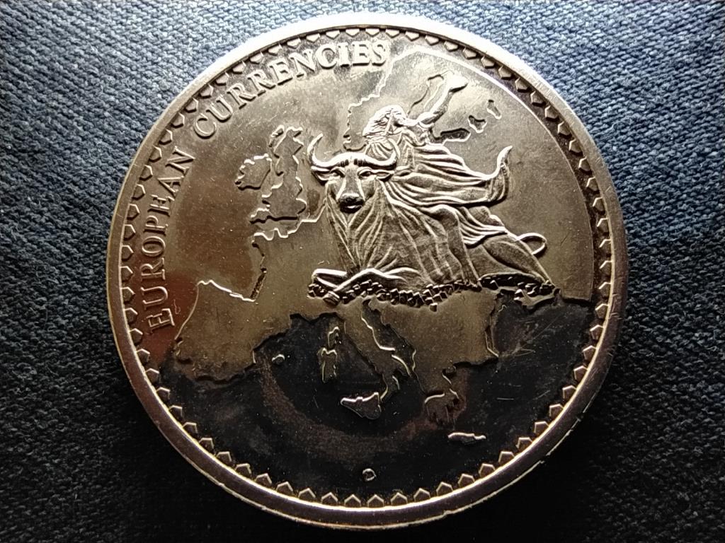 Európa valutái 51,43g emlékérem