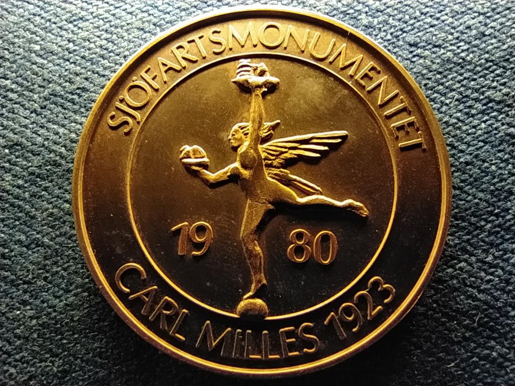 Svédország Helsingborg 10 korona 1980 zseton réz-bronz