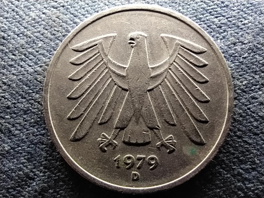 Németország NSZK (1949-1990) 5 Márka 1979 D