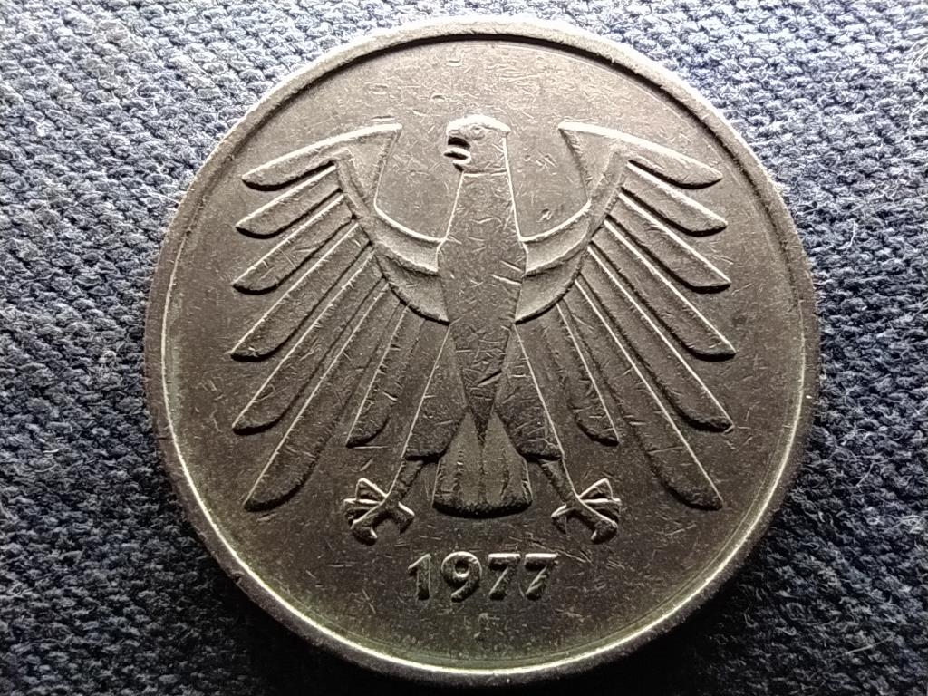 Németország NSZK (1949-1990) 5 Márka 1977 J
