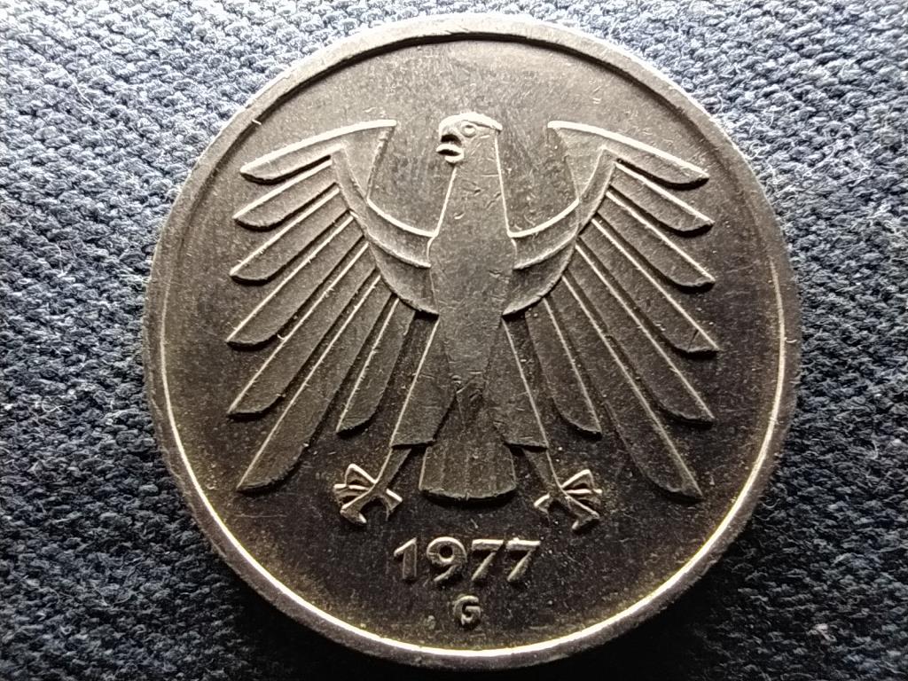 Németország NSZK (1949-1990) 5 Márka 1977 G