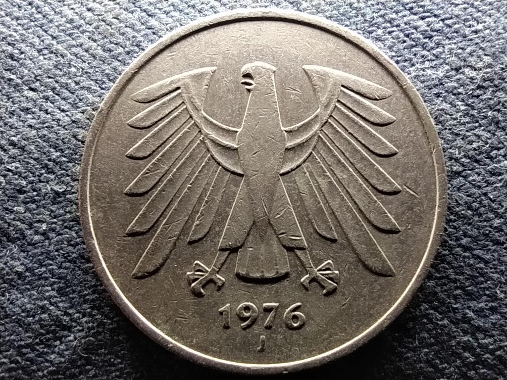 Németország NSZK (1949-1990) 5 Márka 1976 J