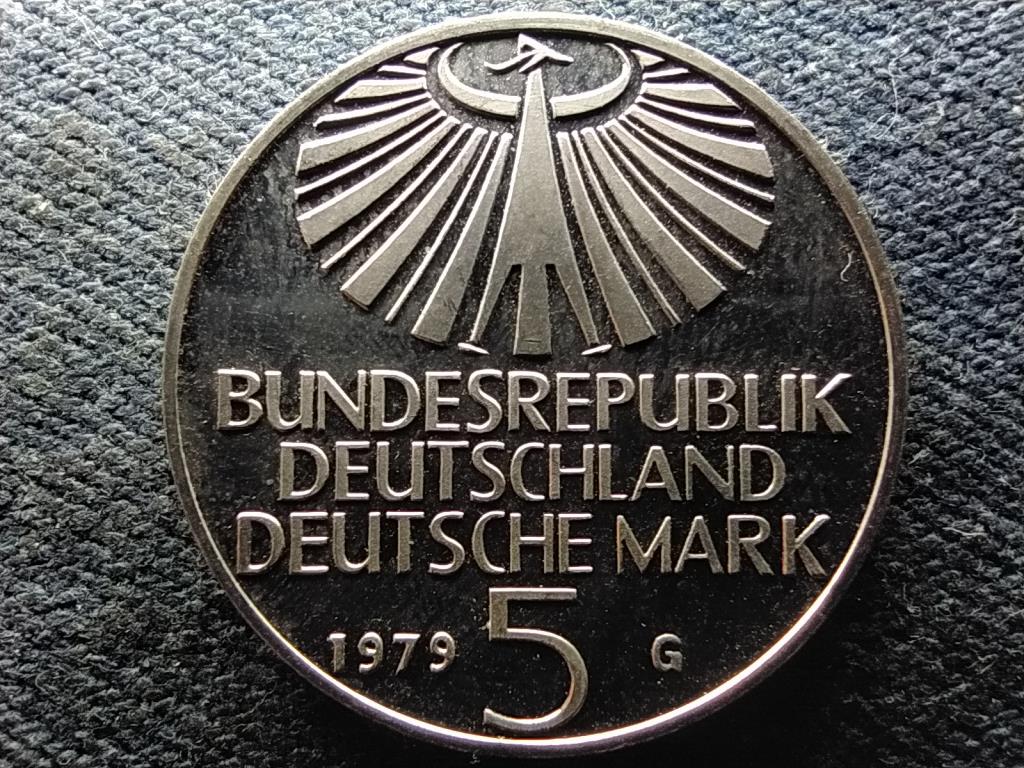 Németország Otto Hahn 5 Márka 1979 G PP