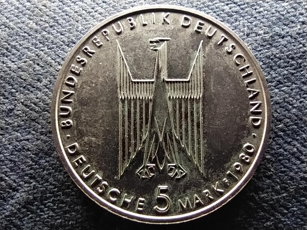 Németország Kölni dóm 5 Márka 1980 F
