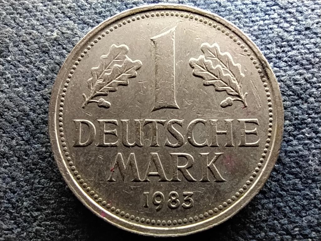 Németország NSZK (1949-1990) 1 Márka 1983 F